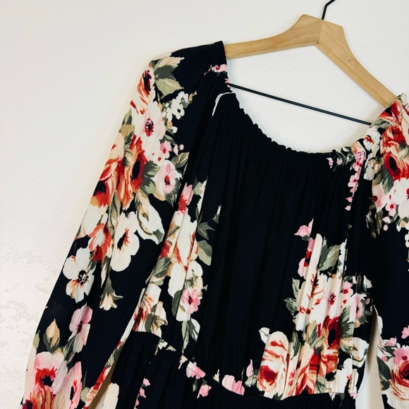 NWT | Windsor | floral little black dress | M - Picture 3 of 7